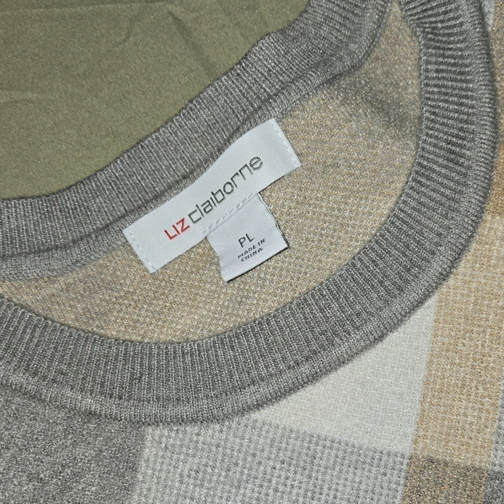 Liz Claiborne 3/4 Sleeve Sweater – Size LP #004